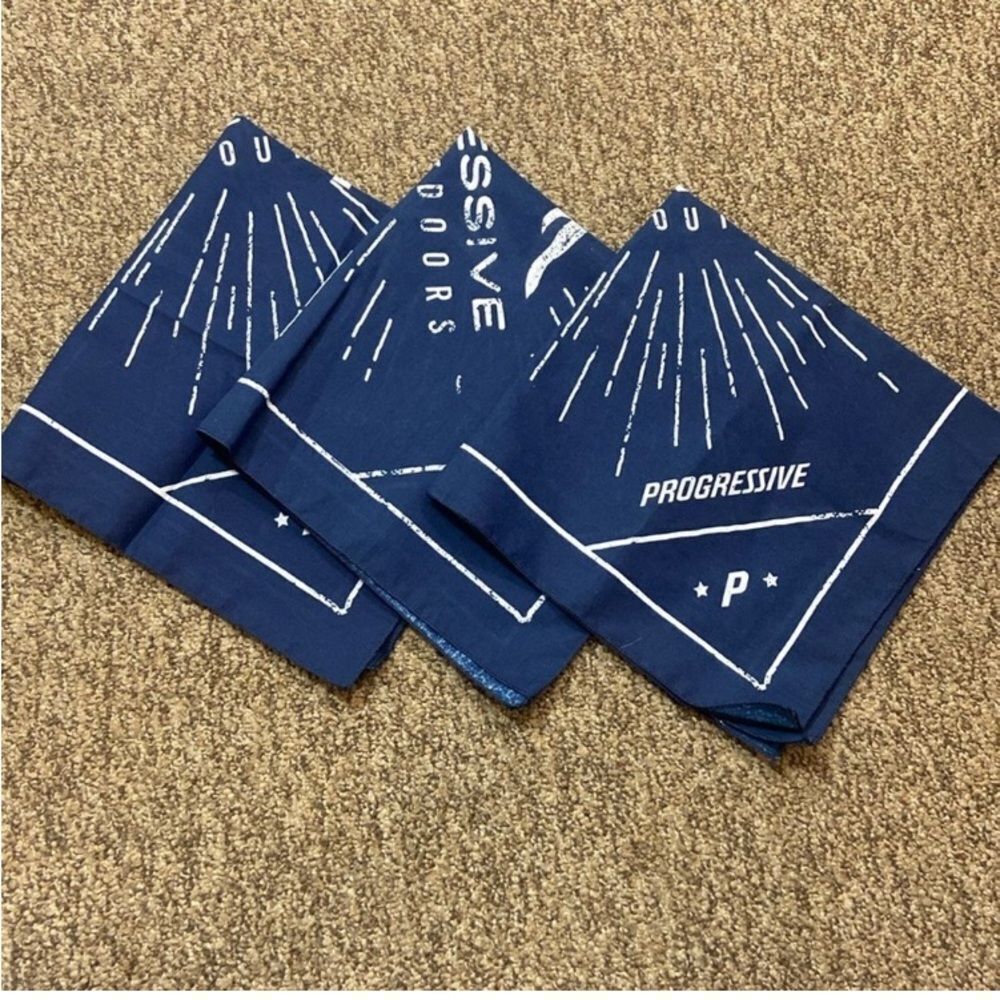 Progressive Blue Bandana Trio - Picture 1 of 4